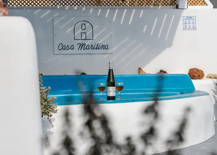 Aether Canava - Heated Pool In The Heart Of Fira Fira (Santorini)