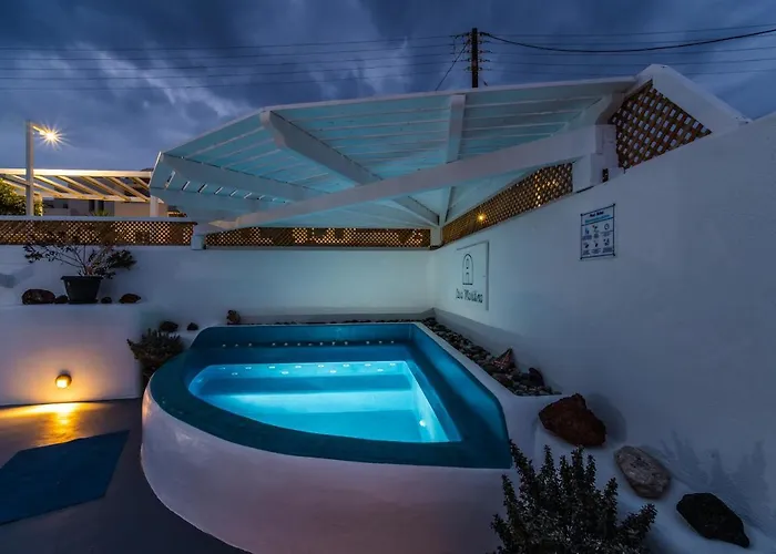 Villa Aether Canava - Heated Pool In The Heart Of Fira *