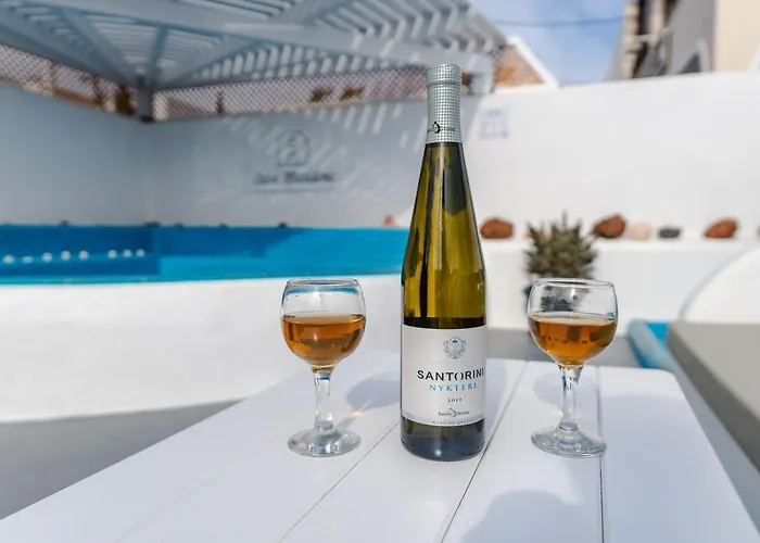 Aether Canava - Heated Pool In The Heart Of Fira Villa Firá